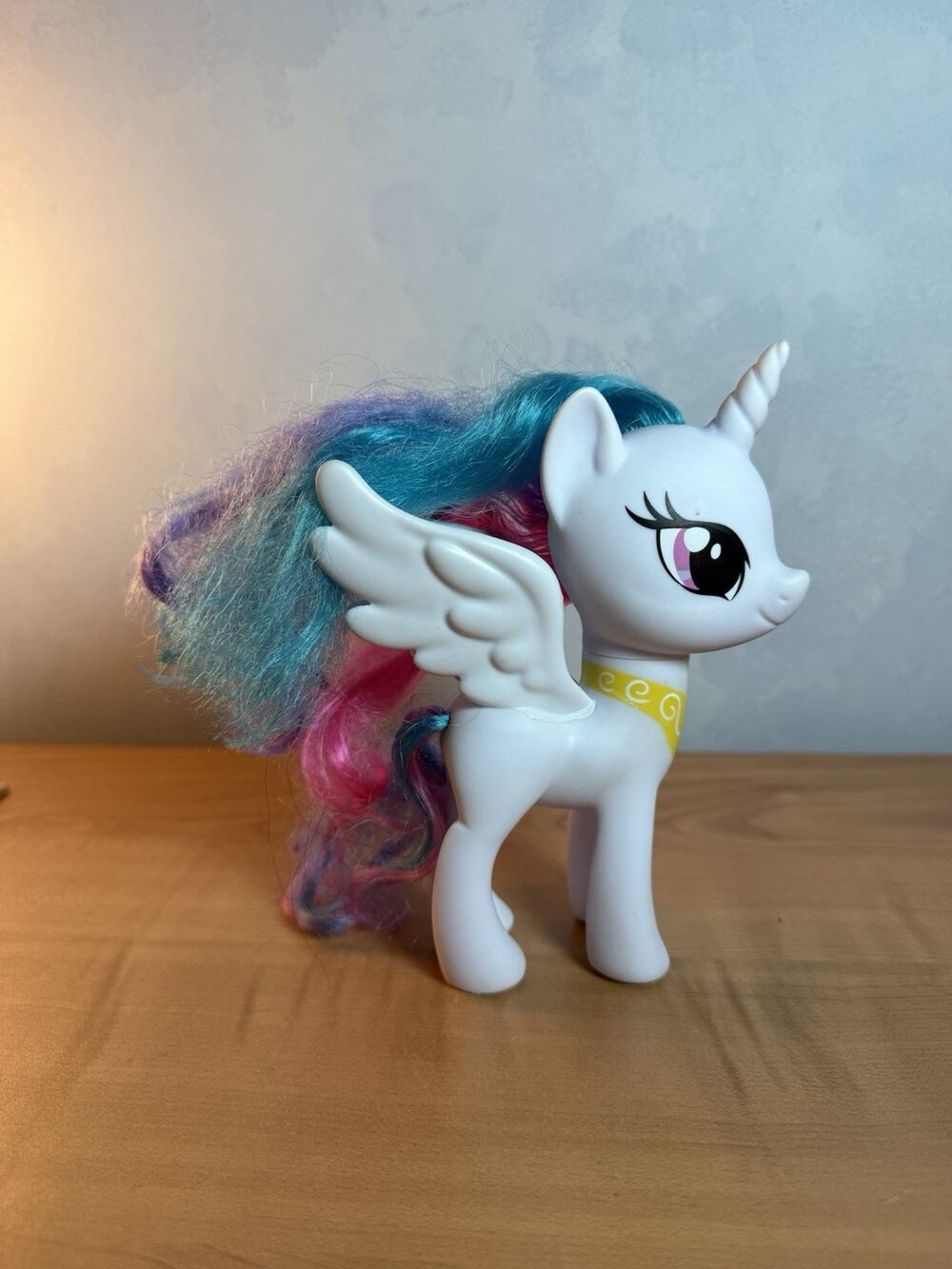 My Little Pony Princess Celestia Brushable Hair Doll Figure 2016 6”